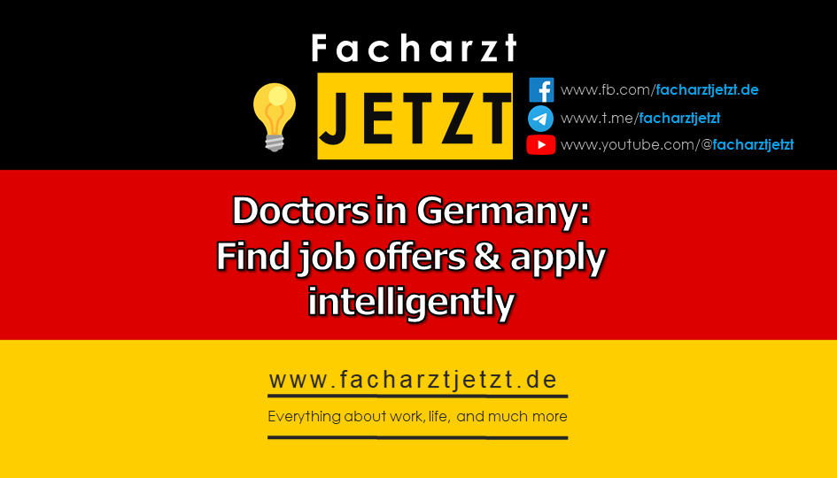 Doctors in Germany: Find job offers & apply intelligently