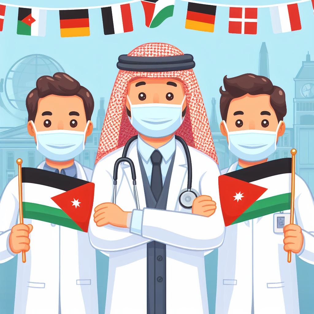 تخصص الأطباء الأردنيين في ألمانيا 