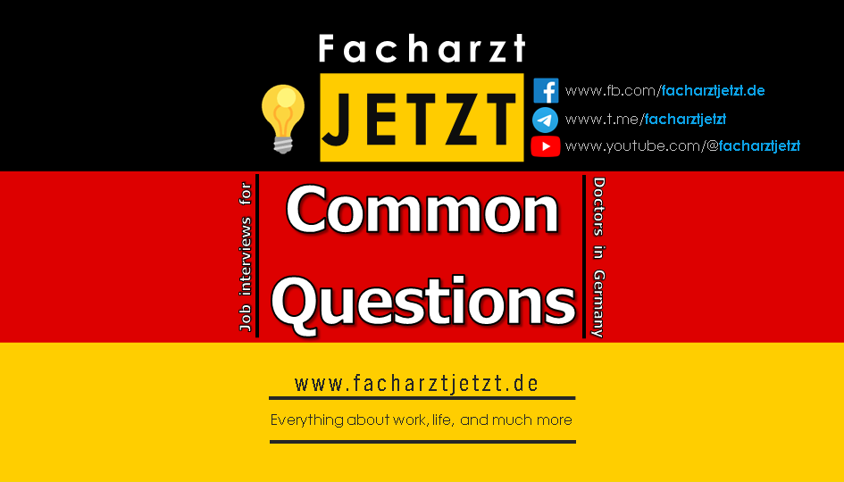 Most common interview questions for doctors in Germany