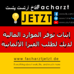 Proof of financial resources for the visa application